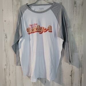 🧡LADY A 2021 Raglan Concert Tour Tshirt